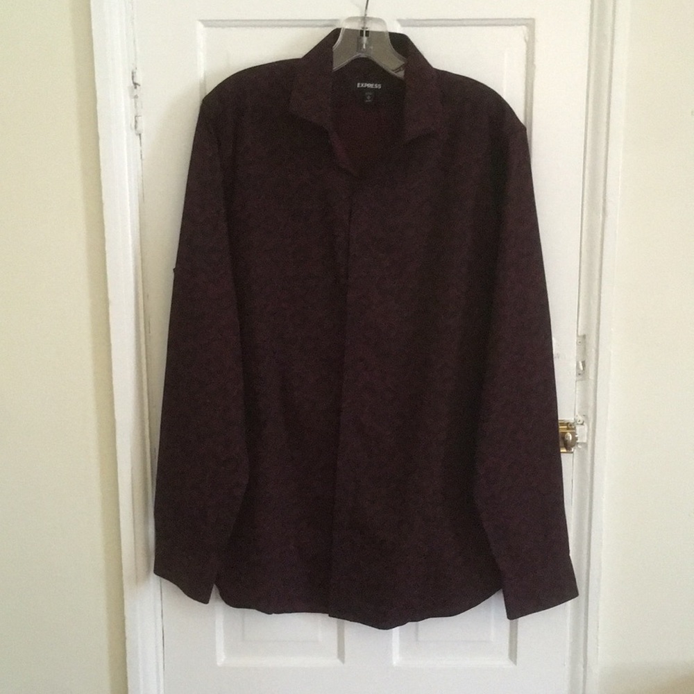 Express Floral Men’s Button Down